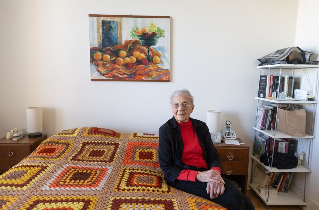 A Centenarian Thrives Living Alone, Active and Engaged
